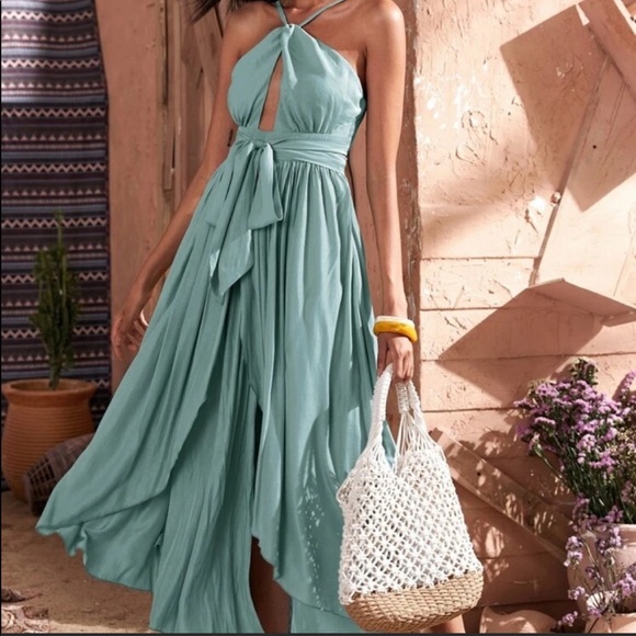 Boho tie cami dress - Picture 5 of 7